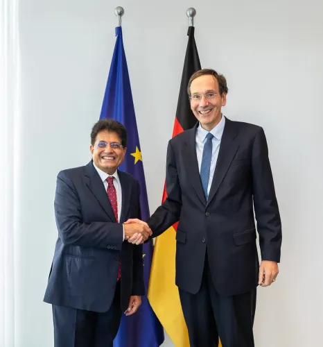 Goyal Meets Germany's G20 Sherpa in Berlin to Deepen Economic Ties