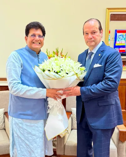 Goyal Meets Panama FM, Discusses Trade and UPI Cooperation