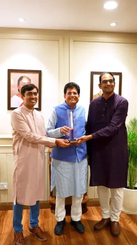 Goyal meets Skyroot founders, calls space India's new playground