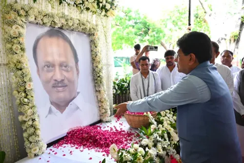 Goyal pays floral tribute to Ajit Pawar on birth anniversary