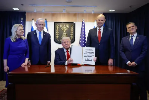 Is It Really a Great and Beautiful Day? Trump Pens in Knesset Guestbook as Hamas Frees 20 Hostages