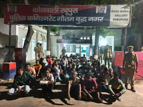 ग्रेटर नोएडा: सार्वजनिक नशाखोरी पर पुलिस का दो दिवसीय अभियान, 377 लोगों पर कार्रवाई