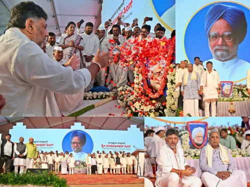 Tributes Paid to Former PM Manmohan Singh: A Titan of the Country's Economy by Karnataka Congress