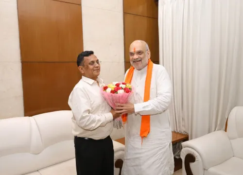 नीति आयोग में बड़ा बदलाव: अमित शाह ने प्रो. गोबर्धन दास को दी हार्दिक बधाई, बोले — राष्ट्र निर्माण में देंगे अपार योगदान