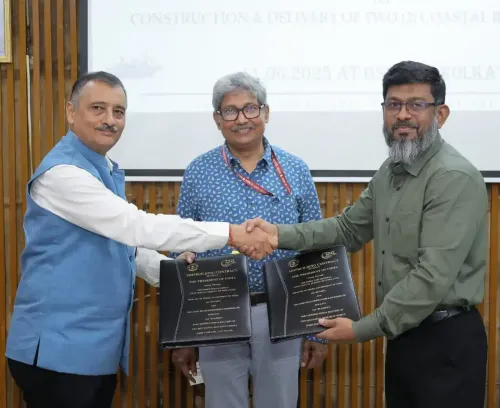 Did GRSE Secure a Contract with GSI for Two Coastal Research Vessels?