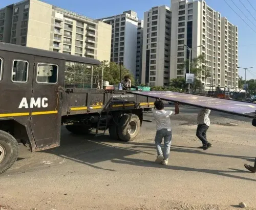 AMC collects ₹8.39 lakh in week-long encroachment drive across Ahmedabad