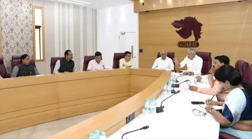 Gujarat BJP Core Committee Convenes at CM's Residence Following UCC Bill Passage