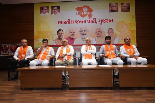 Gujarat BJP Celebrates 47th Foundation Day, Critiques Kharge's Remarks