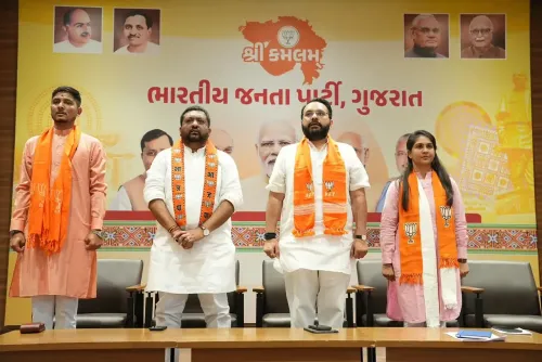 BJP Youth Wing in Gujarat Aims for Grand Victory in Local Elections