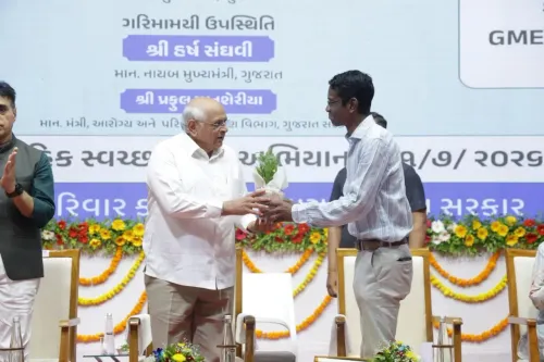 Gujarat CM Bhupendra Patel Marks Doctors' Day, Links Swachh Bharat to Health