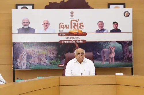 Gujarat CM Bhupendra Patel Marks World Lion Day 2026