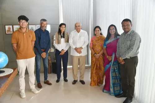 How Did Gujarat CM Bhupendra Patel Honor Vadodara’s Radha Yadav for India's Maiden WC Title?