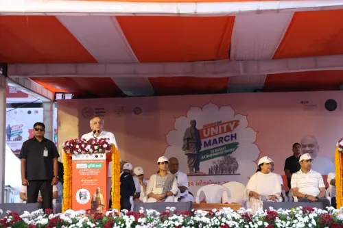 What Did Gujarat CM Bhupendra Patel Say at the Unity March?