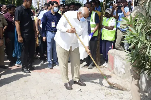 Gujarat CM Bhupendra Patel leads Swachhata drive in Ahmedabad, launches ₹583.85 crore civic projects
