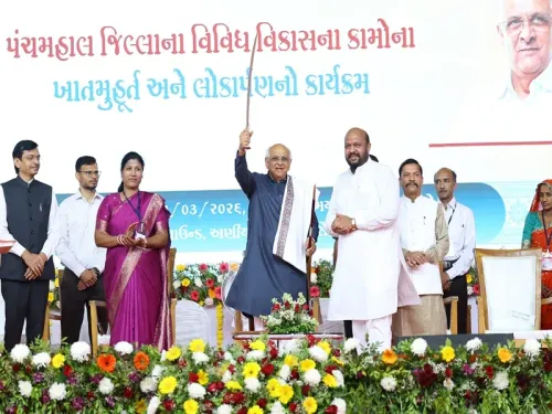 Gujarat CM Unveils Development Projects Worth ₹1,100 Crore in Tribal Districts