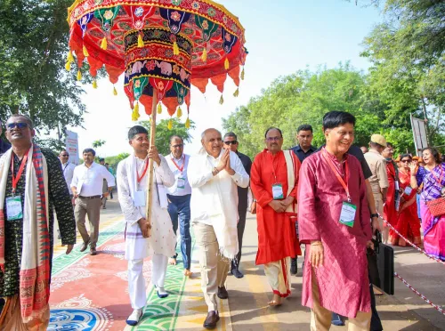 Gujarat CM Bhupendra Patel monitors 149th Rath Yatra via live dashboard