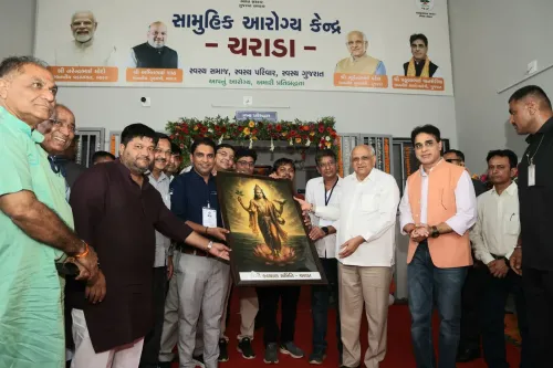 Gujarat CM Patel visits new CHC inaugurated by Amit Shah in Mansa