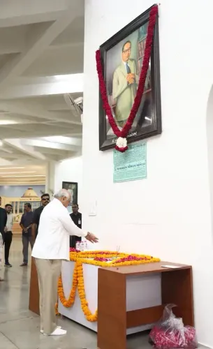 Gujarat's Bhupendra Patel Honors B.R. Ambedkar on His 135th Birth Anniversary