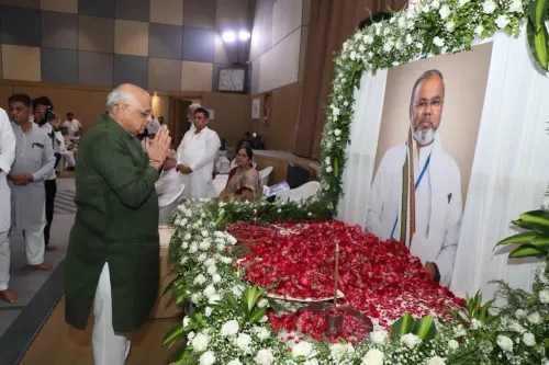 Gujarat CM Bhupendra Patel pays tribute to tribal leader Mohansinh Rathwa