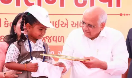 Gujarat CM Bhupendra Patel reviews child nutrition at Bopal Anganwadi