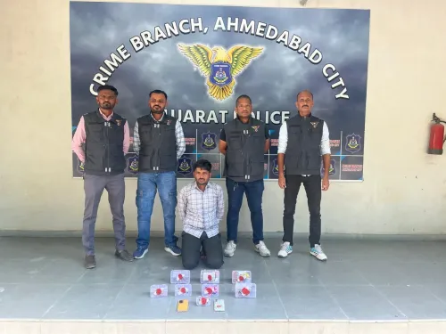 Gujarat Police bust courier drug network, seize 371g mephedrone worth ₹37 lakh