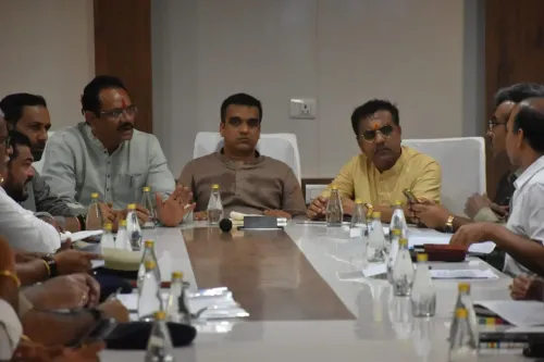Gujarat Dy CM Harsh Sanghavi reviews PM Modi's Somnath visit prep