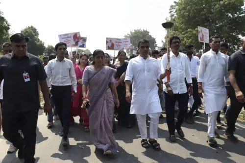 BJP Gujarat marks Modi's 25 years in office with Seva Jyoti Yatras statewide