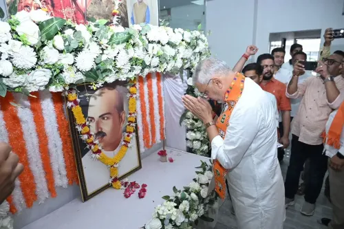 Shyama Prasad Mukherjee death anniversary: Gujarat BJP leaders pay tribute