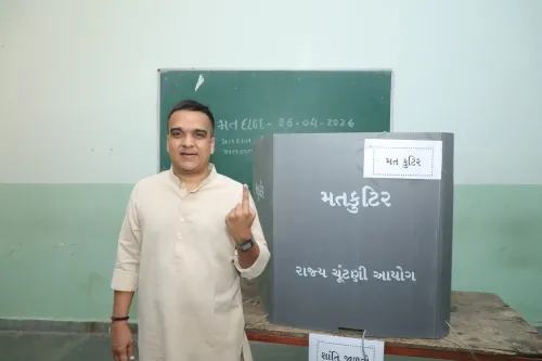 Gujarat Local Body Polls: Dy CM Sanghavi Votes, Urges Gen Z to Participate