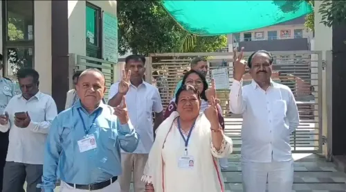Gandhinagar Municipal Corporation polls: 5.9% turnout in first two hours as Gujarat votes