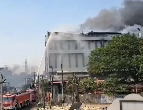 Surat Chemical Warehouse Fire Triggers Explosions, No Injuries Reported
