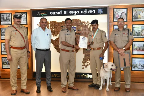 After 16 Years, Gujarat Police Dog ‘Check’ Wins Gold at National Duty Meet
