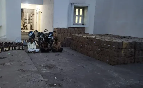 Gujarat Police seize ₹77.71 lakh illegal liquor in Jamnagar raid
