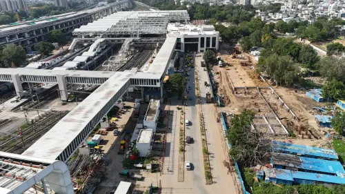 Sabarmati Station redevelopment 85% done: ₹335 crore multimodal hub takes shape
