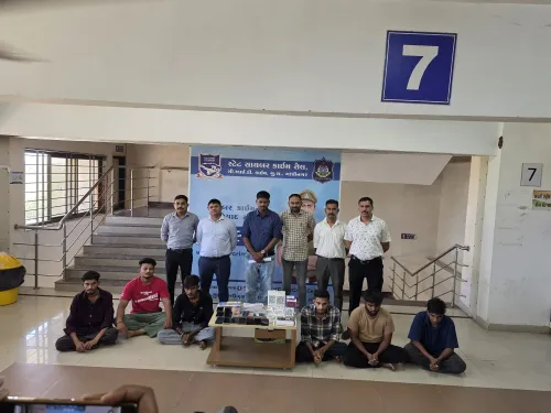 Gujarat Police Capture Six in Major Rs 210 Crore Cyber Fraud Bust