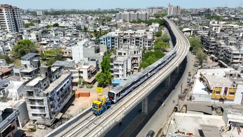 Surat Metro Trial Runs Commence, Enhancing Access to Diamond Bourse