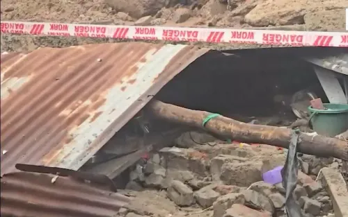 Bharuch wall collapse kills father, son as Gujarat rains batter district
