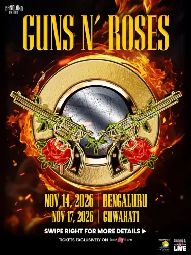 Guns N' Roses India 2026: Girish & The Chronicles, Parikrama to open Bengaluru, Guwahati shows