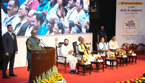 एमएसएमई दिवस 2026: उपराष्ट्रपति राधाकृष्णन बोले — गुणवत्ता और AI अपनाए बिना 'विकसित भारत 2047' अधूरा