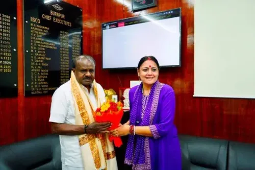 Kumaraswamy inaugurates IISCO's 84,000 cu m water reservoir in Burnpur to boost steel capacity
