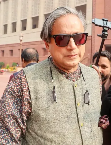 Did Tharoor Address Rumors on His Absence from Congress Meeting?