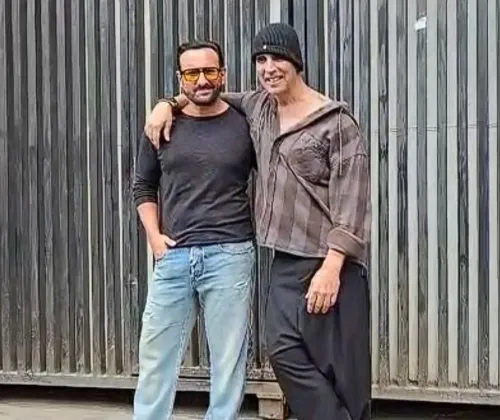 Akshay Kumar, Saif Ali Khan share playful KBC 18 moment promoting 'Haiwaan'