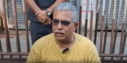 दिलीप घोष ने टीएमसी पर गंभीर आरोप लगाए, कहा: हार के डर से बौखलाई है पार्टी