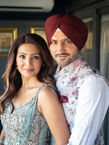 Harbhajan Singh Celebrates Birthday of His Beautiful Wife Geeta Basra