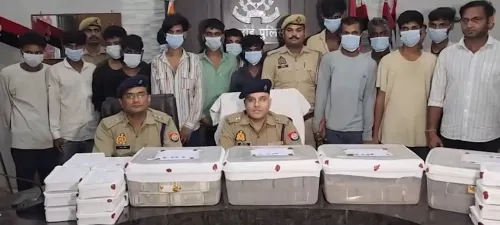 हरदोई में ₹1.29 करोड़ की चोरी का खुलासा: तीन नौकरों ने खाने में मिलाई नींद की गोलियाँ, 14 गिरफ्तार