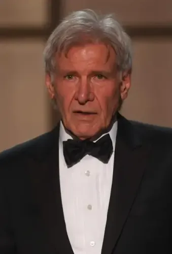 Harrison Ford Gets Emotional While Honoring His ‘Beautiful’ Wife at the 2026 Actor Awards