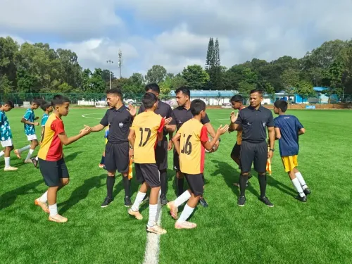 How Did Haryana and West Bengal Perform on Day Three of the Subroto Cup?