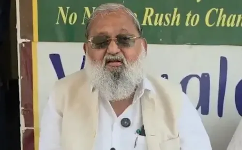 हरियाणा में गैंगस्टरों पर सख्त कार्रवाई जारी: अनिल विज बोले — राहुल गांधी डिप्रेशन के शिकार