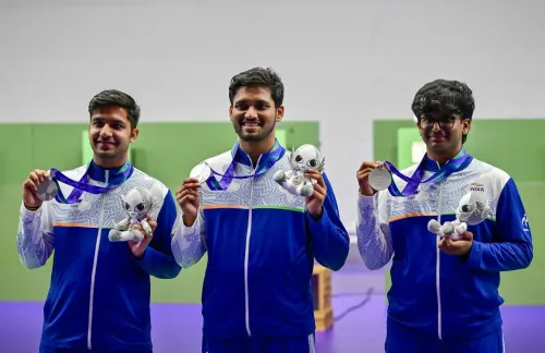Parth Mane wins maiden Asian Games silver in 10m air rifle team event