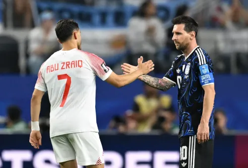Messi breaks World Cup scoring streak record in Argentina's 3-1 win over Jordan
